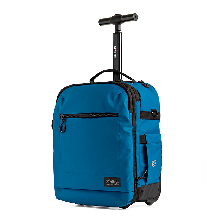 Underseat Wheels Blau
